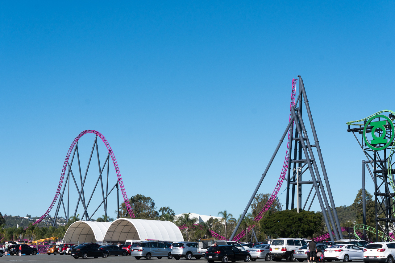 Great ride, great theming, confusing operations: Leviathan wooden roller  coaster opens at Sea World