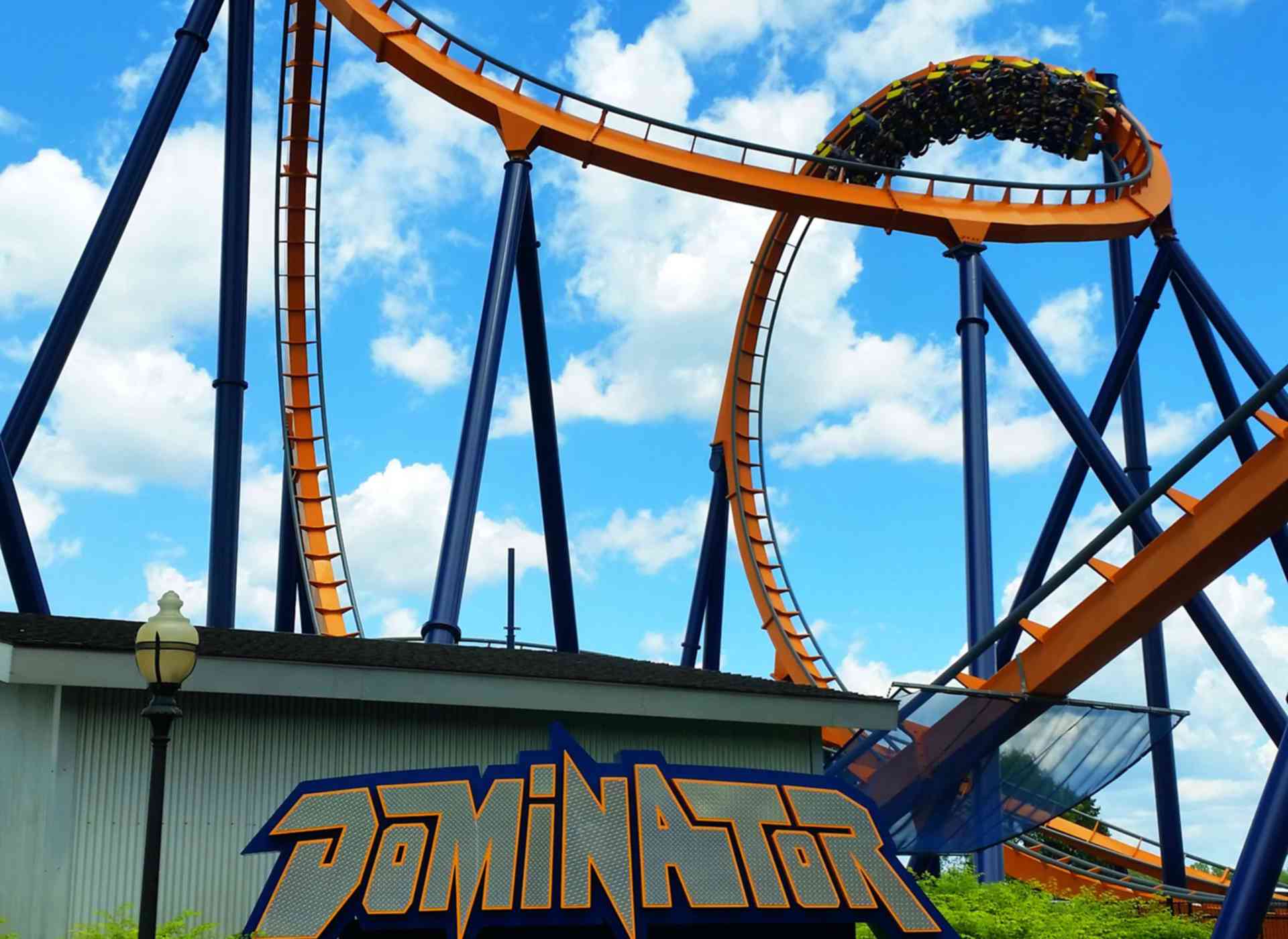 Dominator | Roller Coaster At Kings Dominion | Parkz - Theme Parks