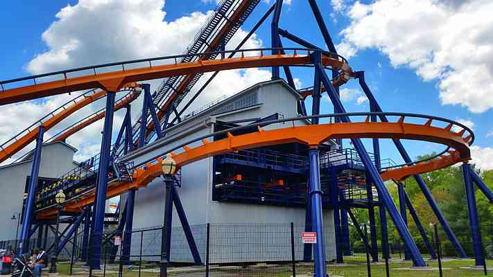 Dominator | Roller Coaster At Kings Dominion | Parkz - Theme Parks