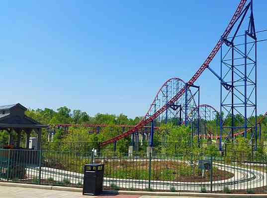 Whistlestop Park | Play Area at Six Flags America | Parkz - Theme Parks