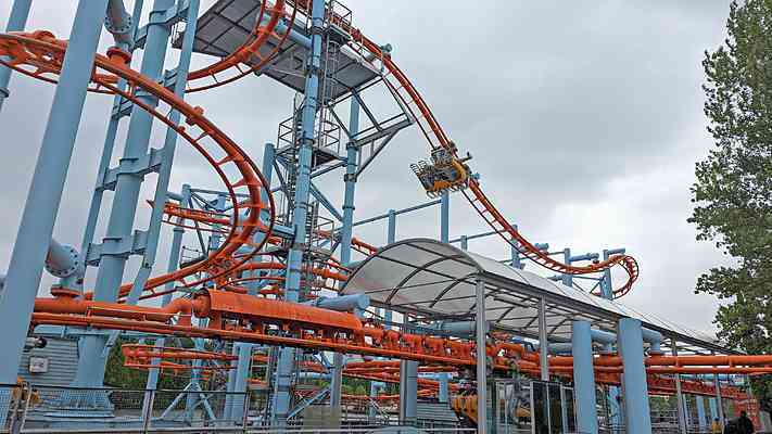 Trombi | Thrill Ride · Roller Coaster at Sarkanniemi Amusement Park | Parkz  - Theme Parks