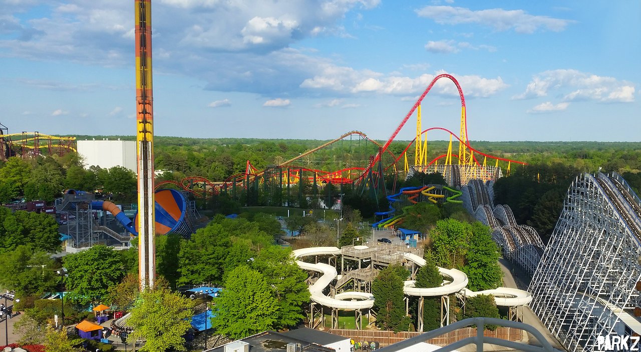 Kings Dominion Rides | Parkz - Theme Parks