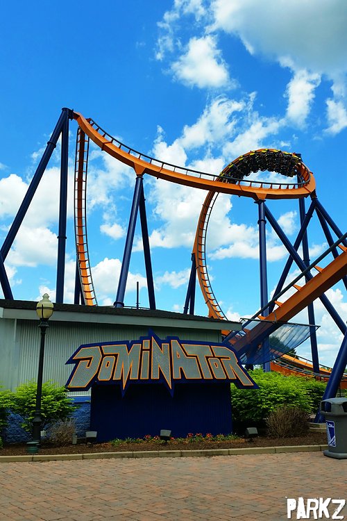 Dominator | Roller Coaster At Kings Dominion | Parkz - Theme Parks