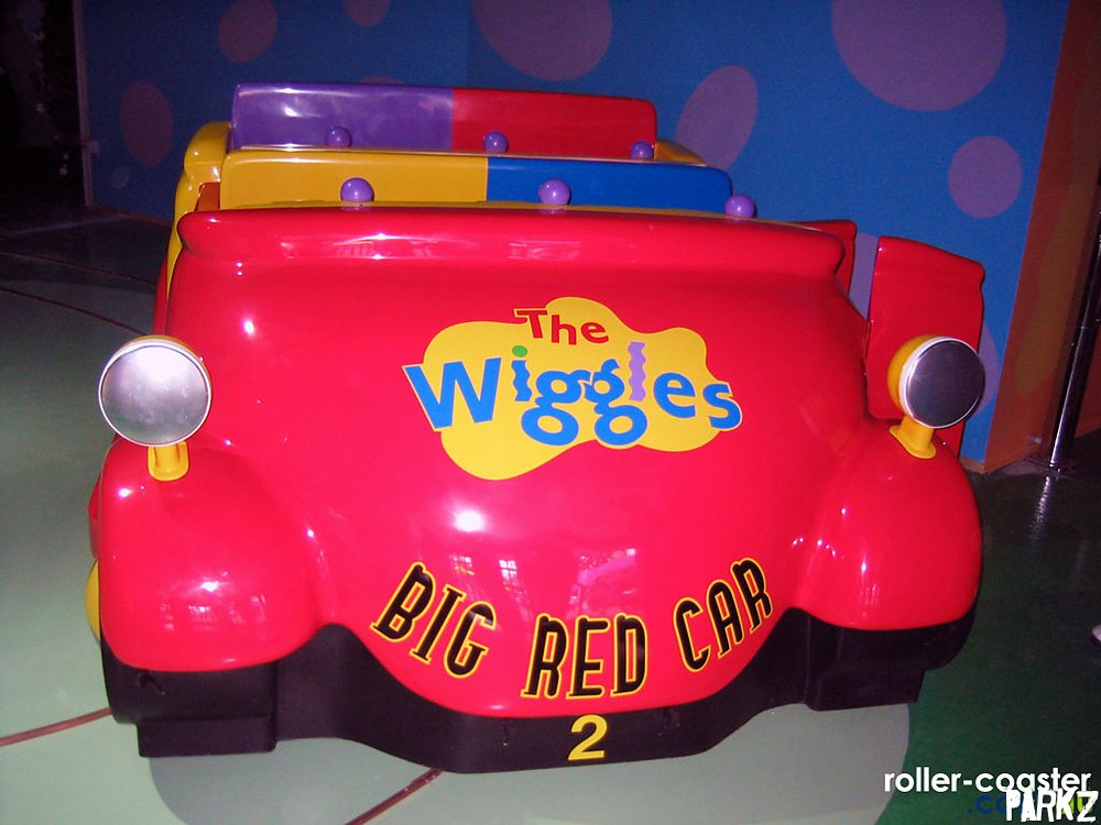 Big Red Car Wiggles World Parkz Theme Parks - roblox the wiggles big red car
