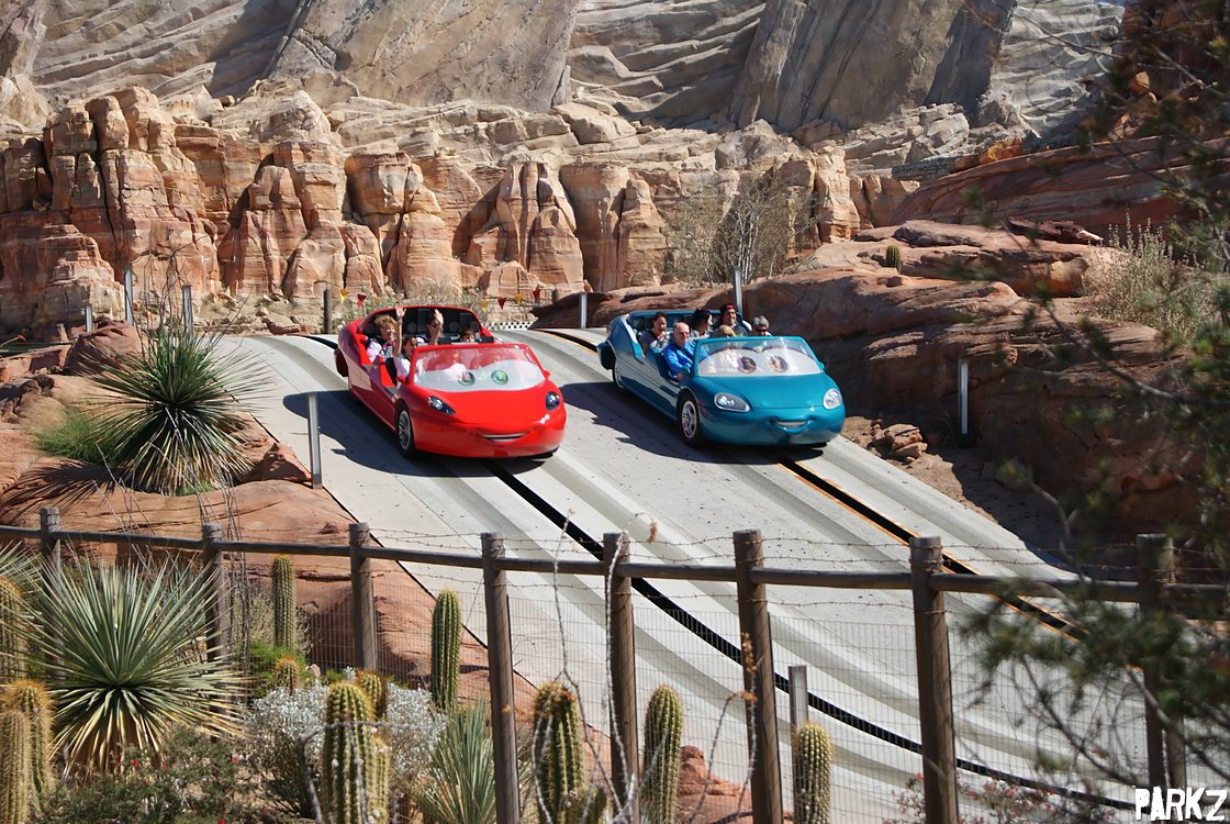 Ride review - Radiator Springs Racers and Cars Land at Disney